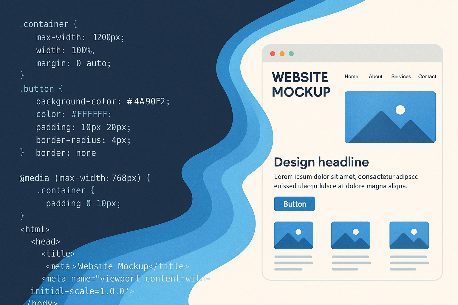 Modern Website Example